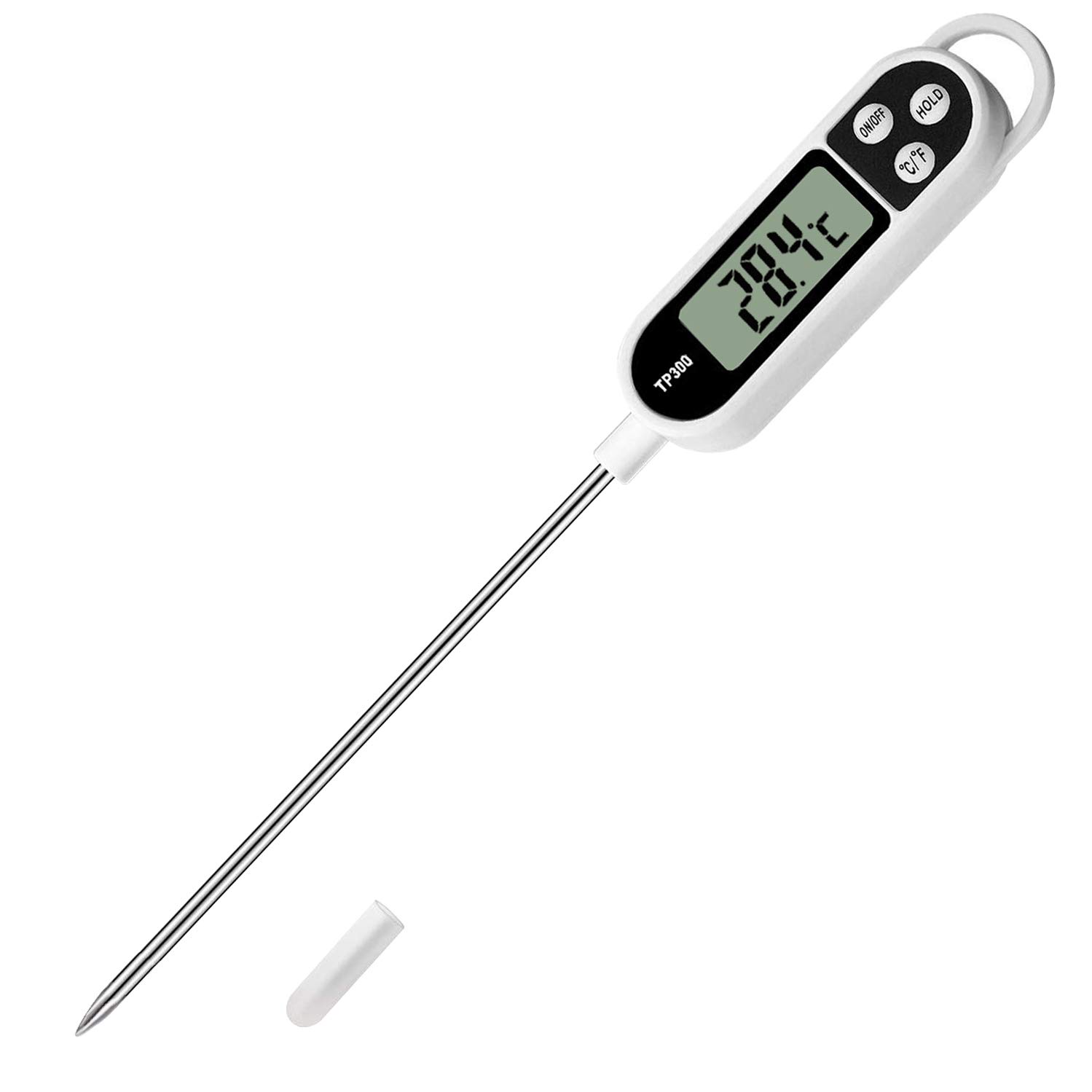 Instant Read Thermometer - Instant Read Food Thermometer with Long