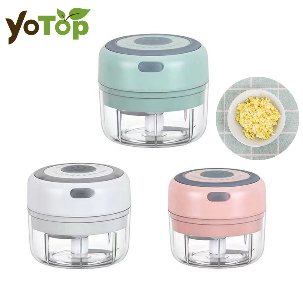 Potato Masher Ricer - Portable Electric Garlic Masher Crusher 100ml