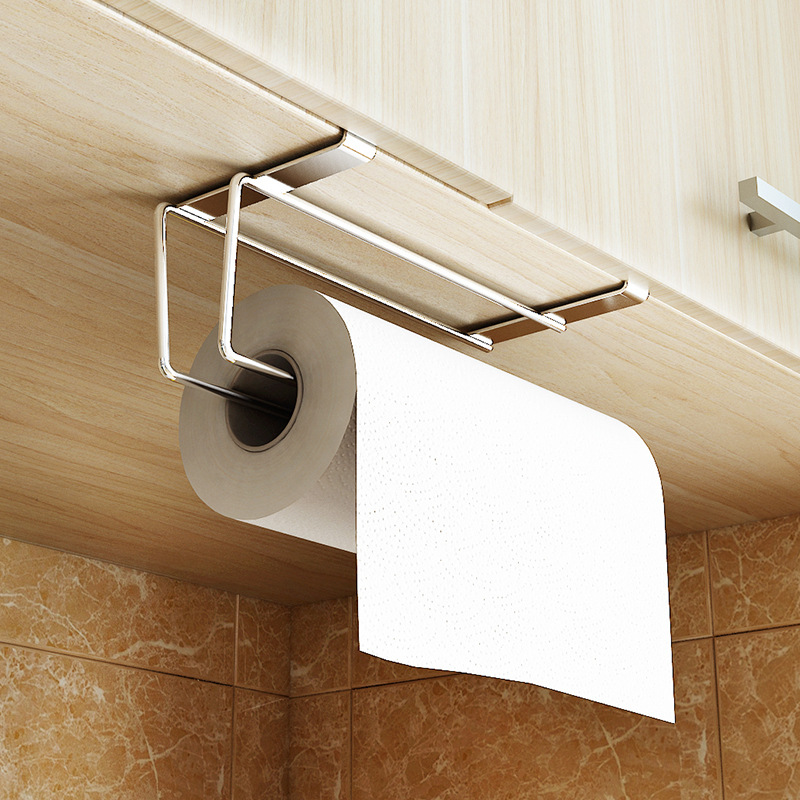Kitchen Gadgets Holder - Paper Roll Towel Holder Stainless Steel
