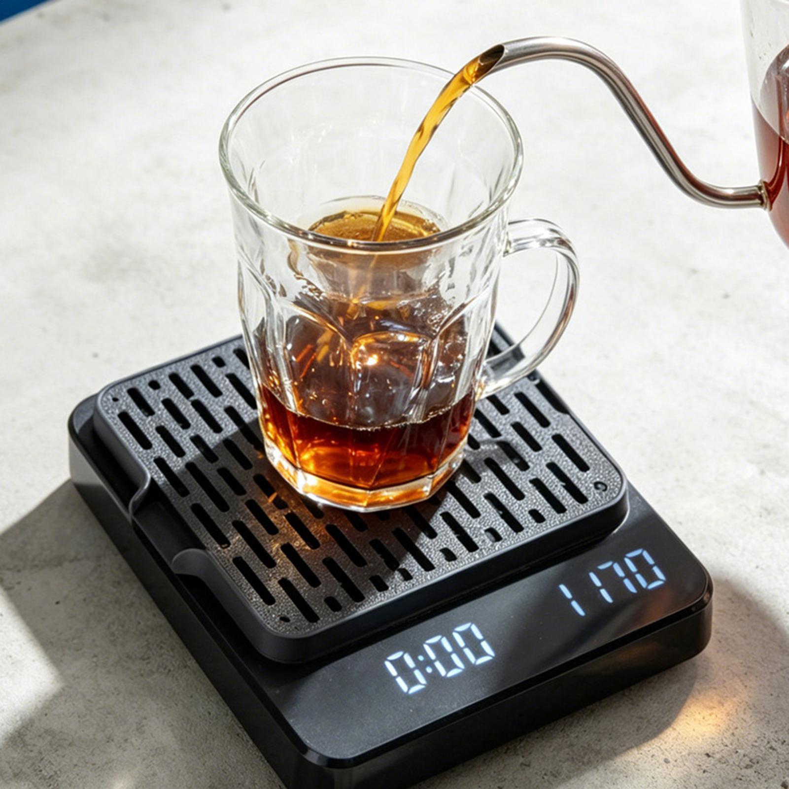 Kitchen Gadgets Tools - Scale Auto-Draining Tray Digital Espresso Scale