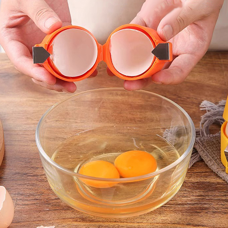 Egg Separator Tool - Eggshell Separator Handheld Eggshell Opener Household