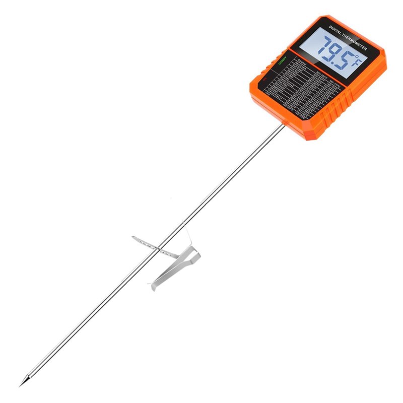 Instant Read Thermometer - AB34-TP510 Waterproof Digital Candy Thermometer With