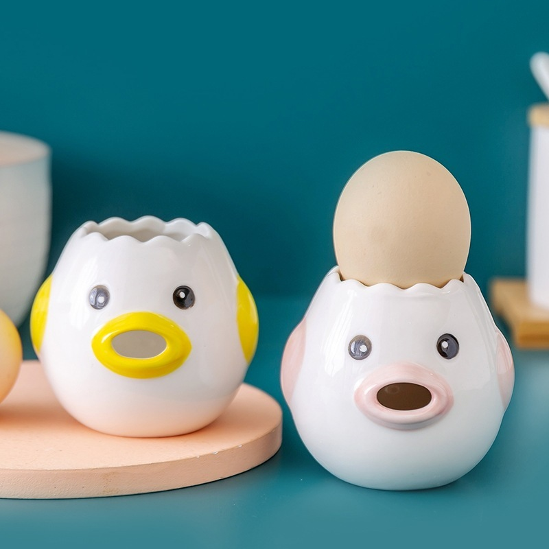 Egg Separator Tool - Lovely Egg White Separator Cute Chicken