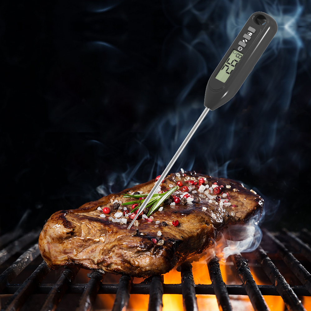 Instant Read Thermometer - Digital Meat Food Thermometer for Candy,