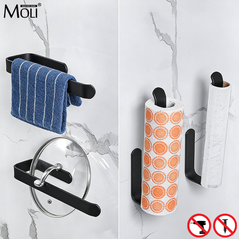 MOLI Black White Self Adhesive - Kitchen Gadgets Rack recensie en prijs
