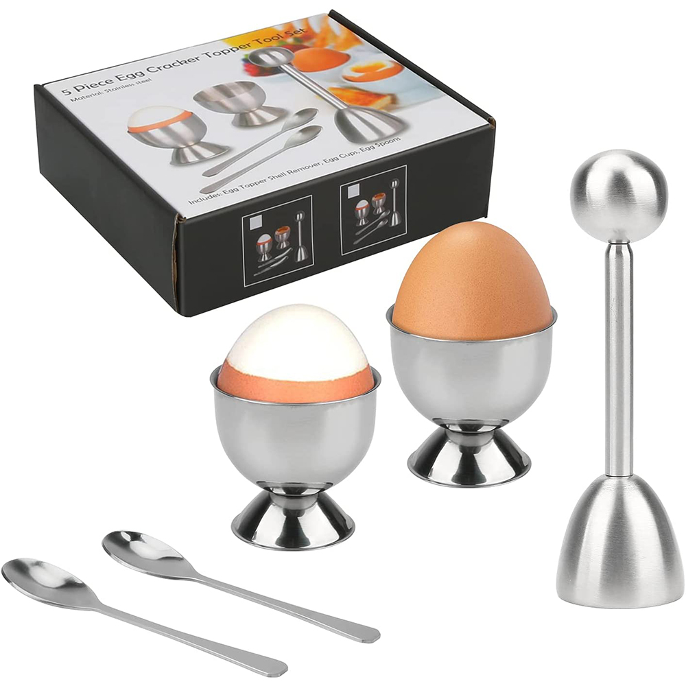 LMETJMA Egg Cracker Topper Set - Egg Separator Tool recensie en prijs
