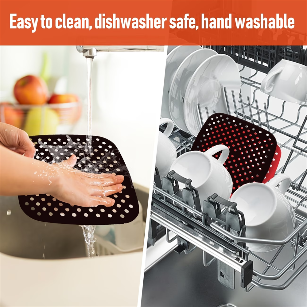 Reusable Air Fryer Pad, Silico - Kitchen Gadgets Tools recensie en prijs