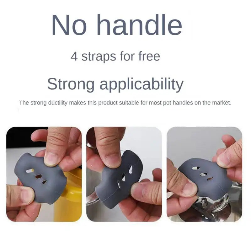 2/8Pcs Silicone Pan Handle Cov - Kitchen Gadgets Holder recensie en prijs