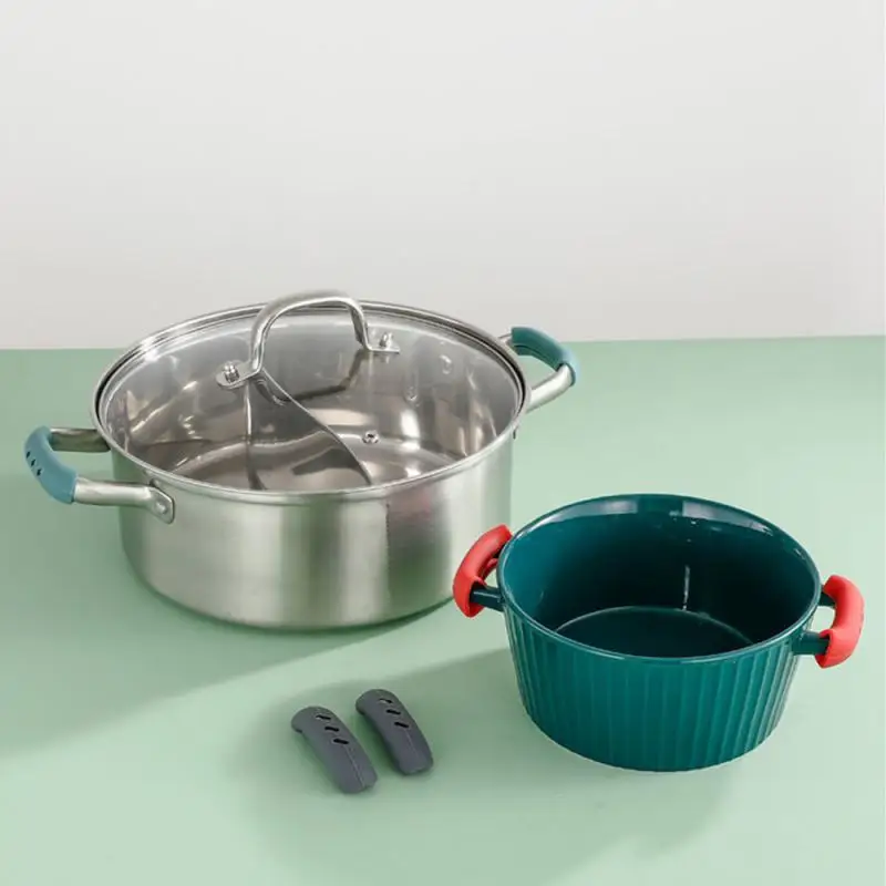 2/8Pcs Silicone Pan Handle Cov - Kitchen Gadgets Holder recensie en prijs