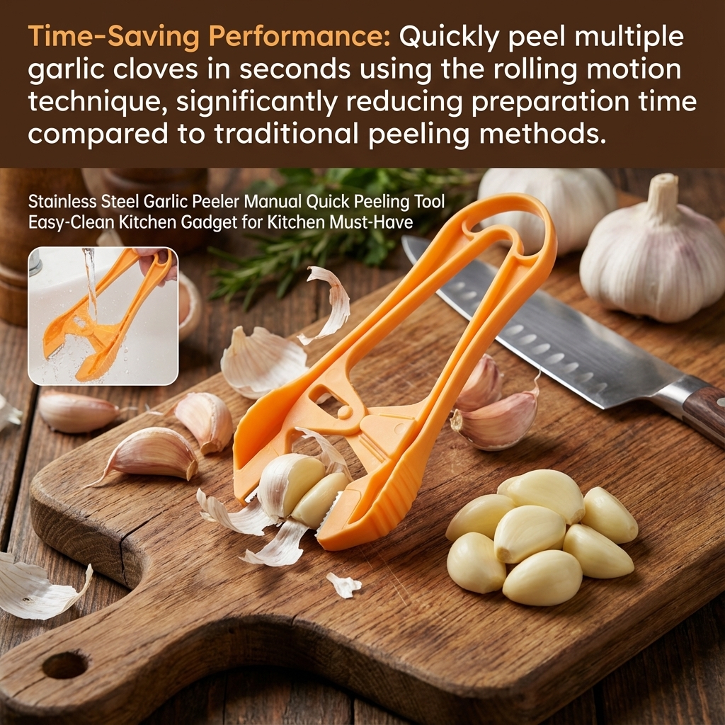 Stainless Steel Garlic Peeler  - Kitchen Gadgets You Must Have recensie en prijs