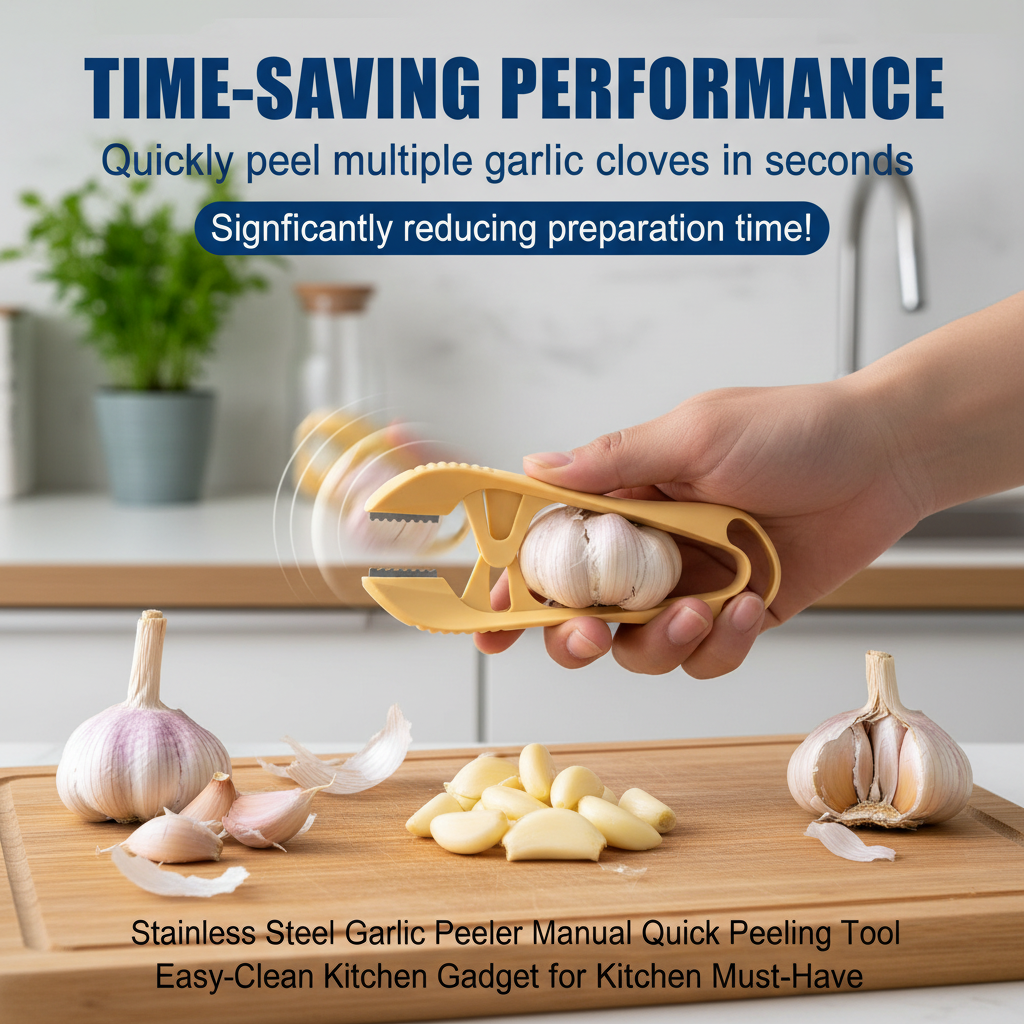 Stainless Steel Garlic Peeler  - Kitchen Gadgets You Must Have recensie en prijs