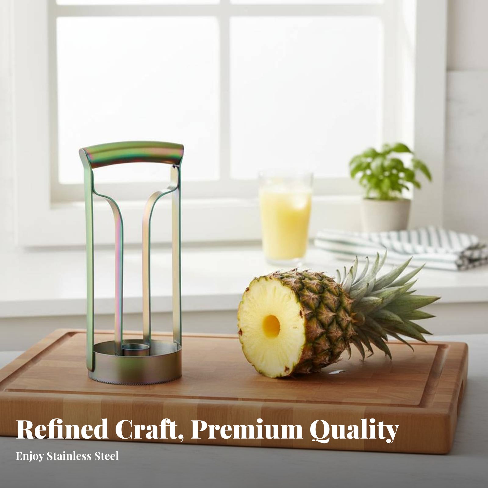 Stainless Steel Pineapple Cutt - Kitchen Gadgets Tools recensie en prijs