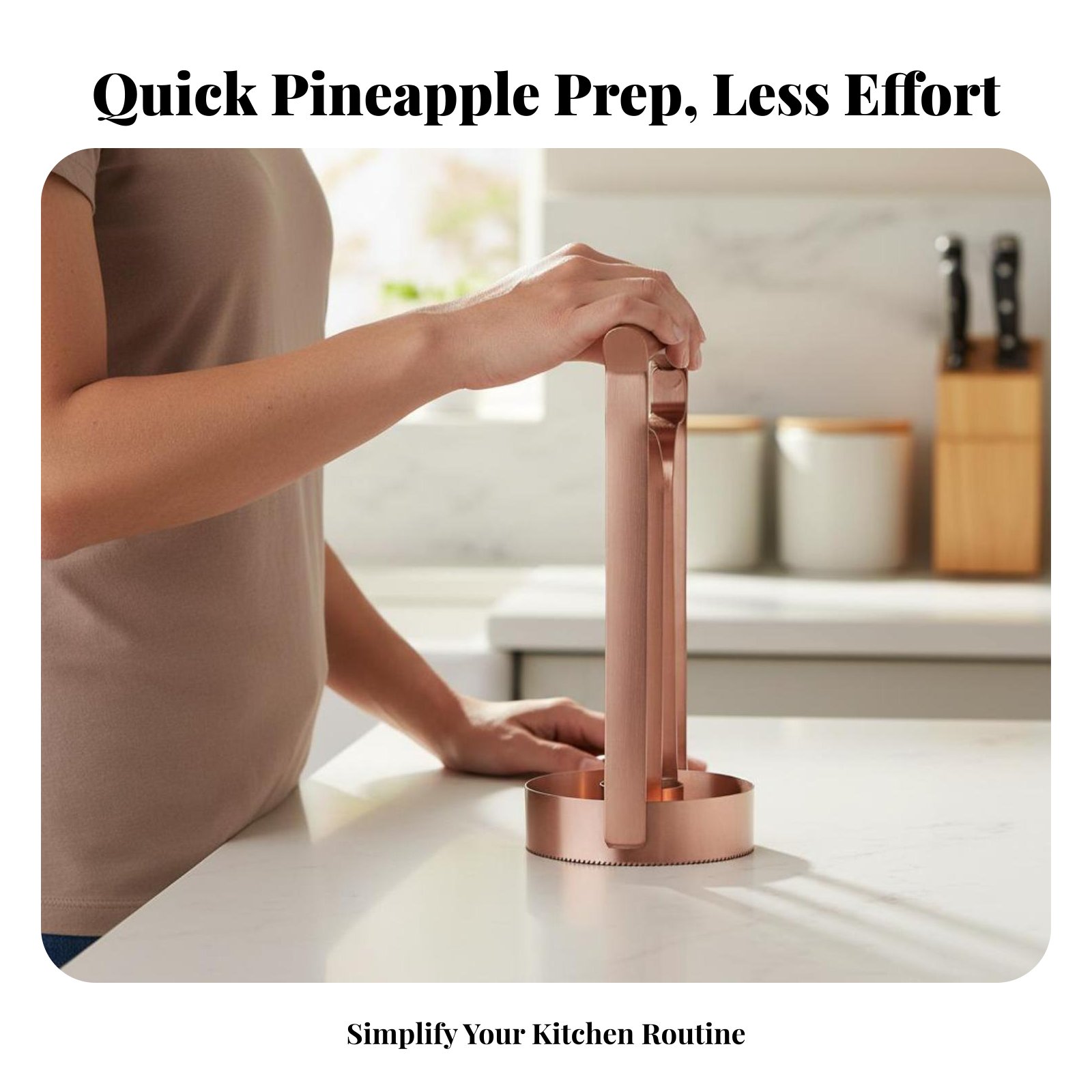 Stainless Steel Pineapple Cutt - Kitchen Gadgets Tools recensie en prijs
