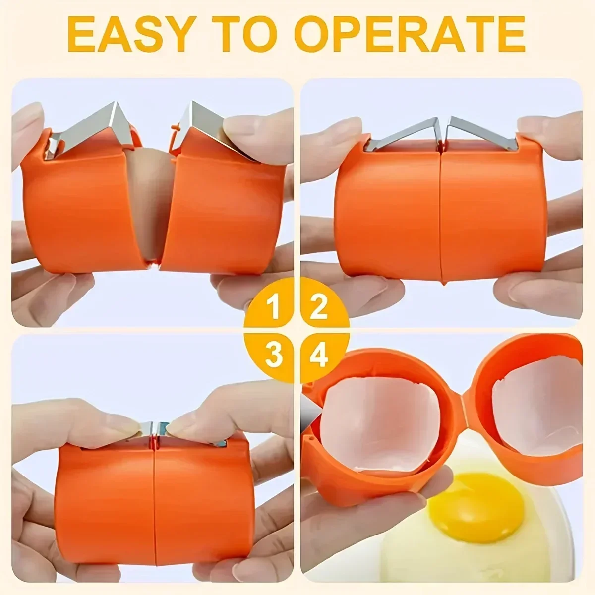 1/3pcs-New Egg Shell Opener Pr - Egg Separator Tool recensie en prijs