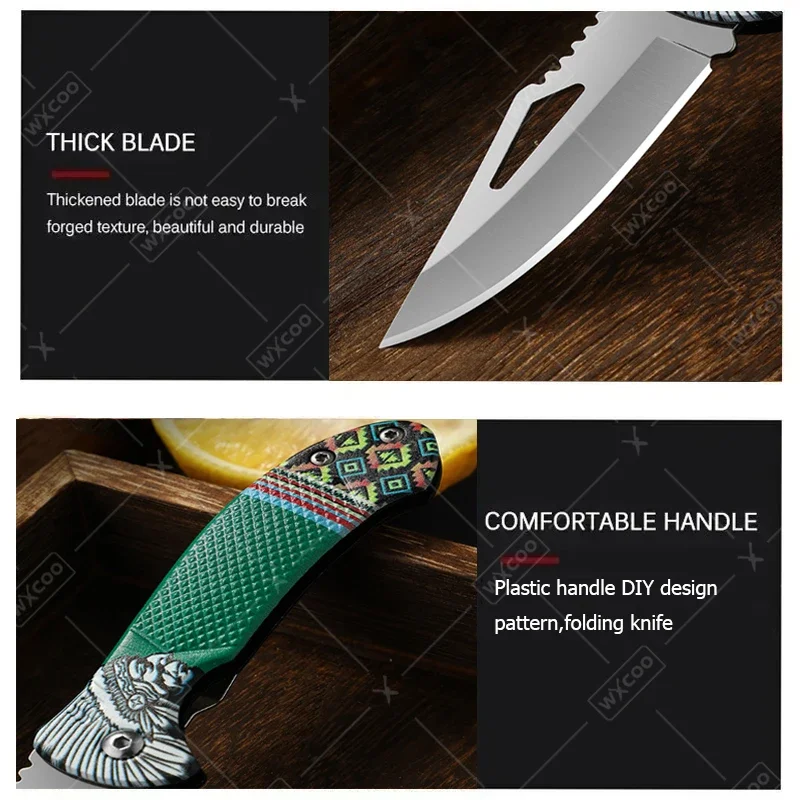 WXCOO Folding Knife Stainless  - Kitchen Gadgets And Equipment recensie en prijs