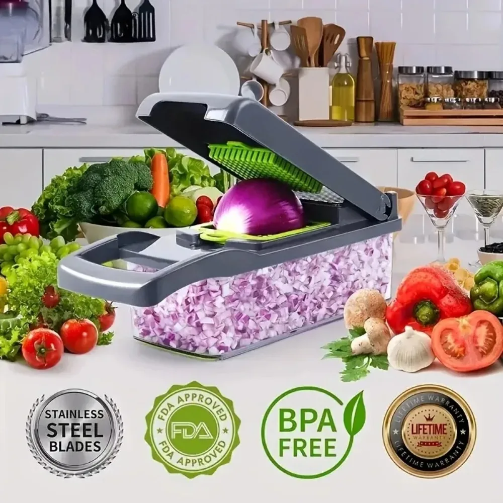 Multifunctional Vegetable Chop - Potato Masher Ricer recensie en prijs