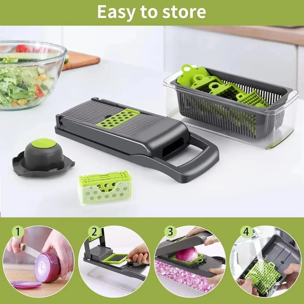 Multifunctional Vegetable Chop - Potato Masher Ricer recensie en prijs