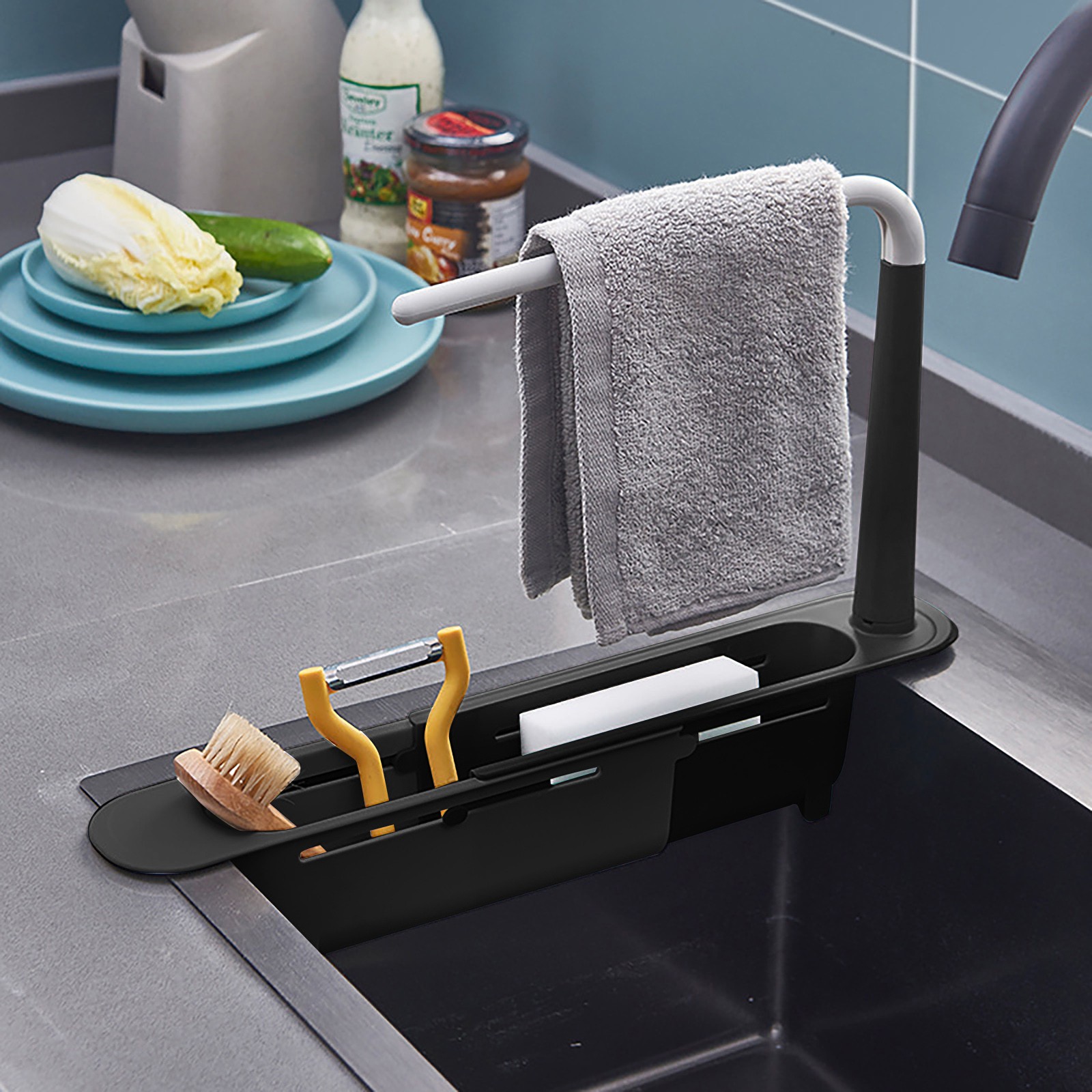 elescopic Sink Shelf Drainer R - Kitchen Gadgets Holder recensie en prijs