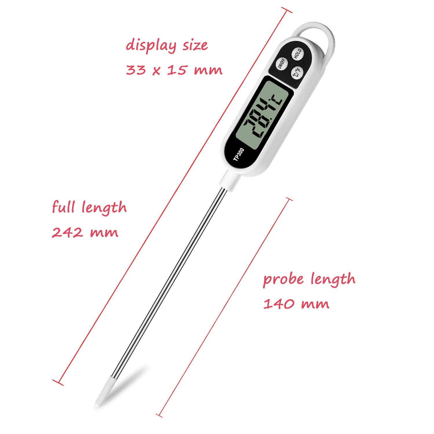 Instant Read Food Thermometer  - Instant Read Thermometer recensie en prijs