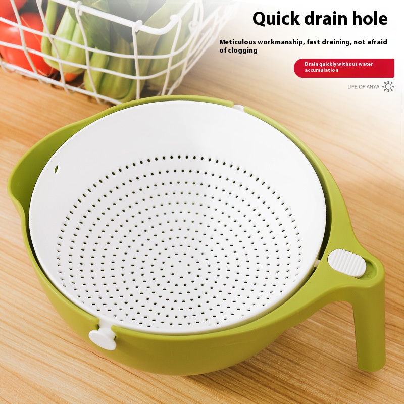 Double Drain Basket Kitchen Si - Kitchen Gadgets And Equipment recensie en prijs