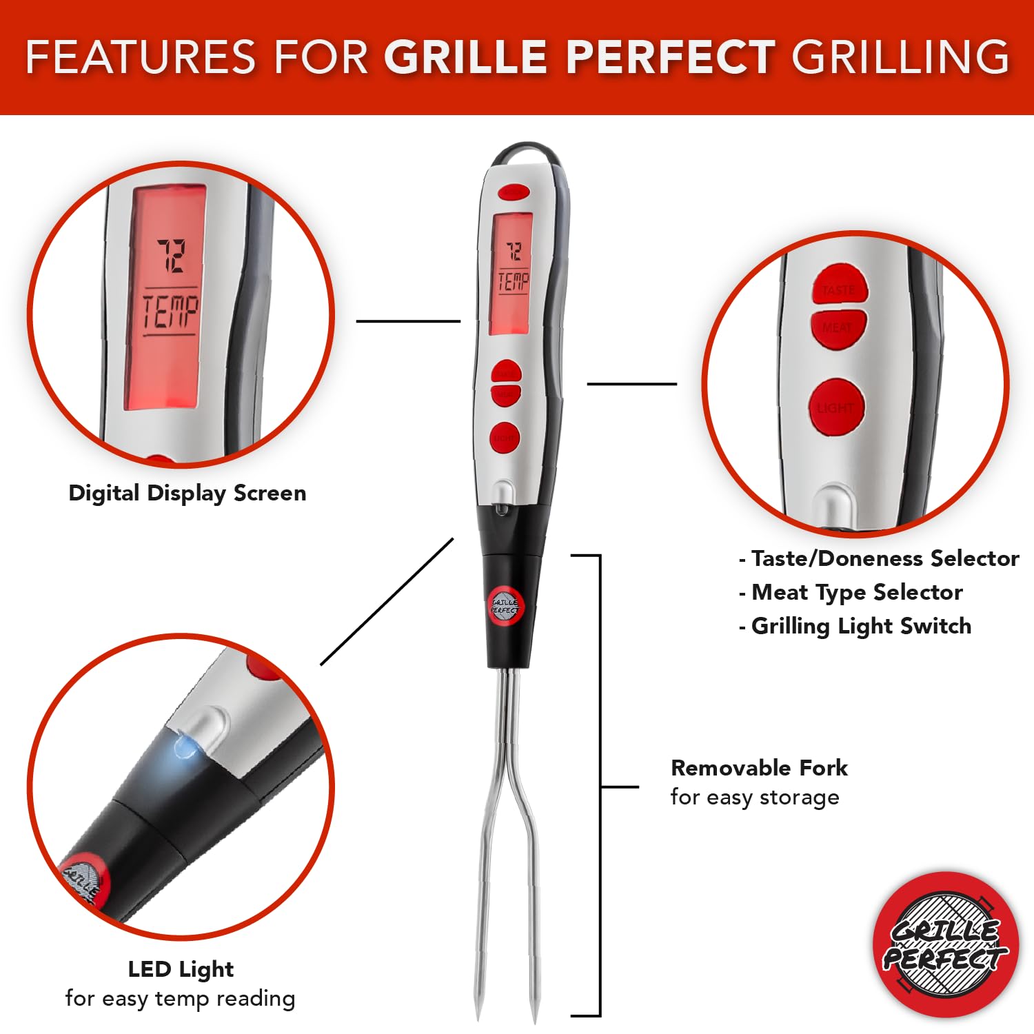 Fast Digital Meat Thermometer  - Instant Read Thermometer recensie en prijs