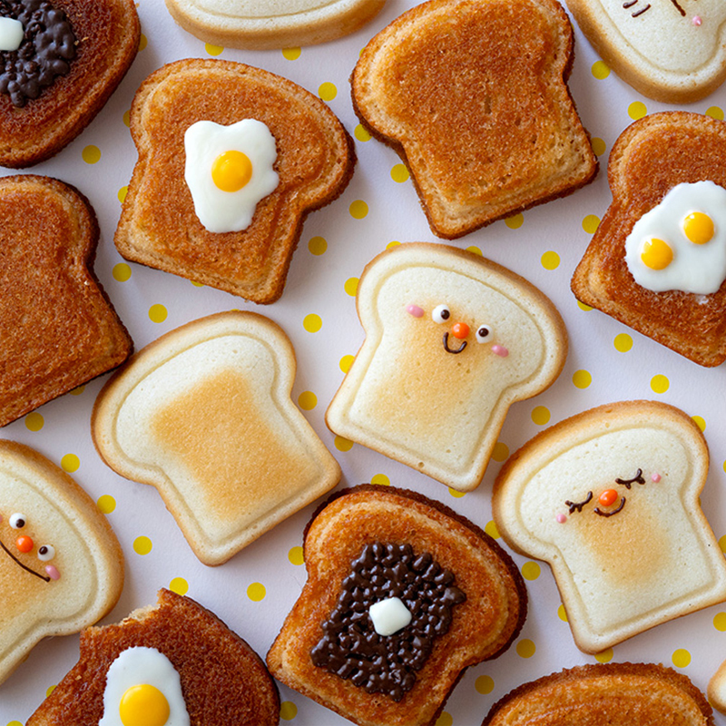 8 Cavity Toast Bread Pattern C - Kitchen Gadgets Tools recensie en prijs