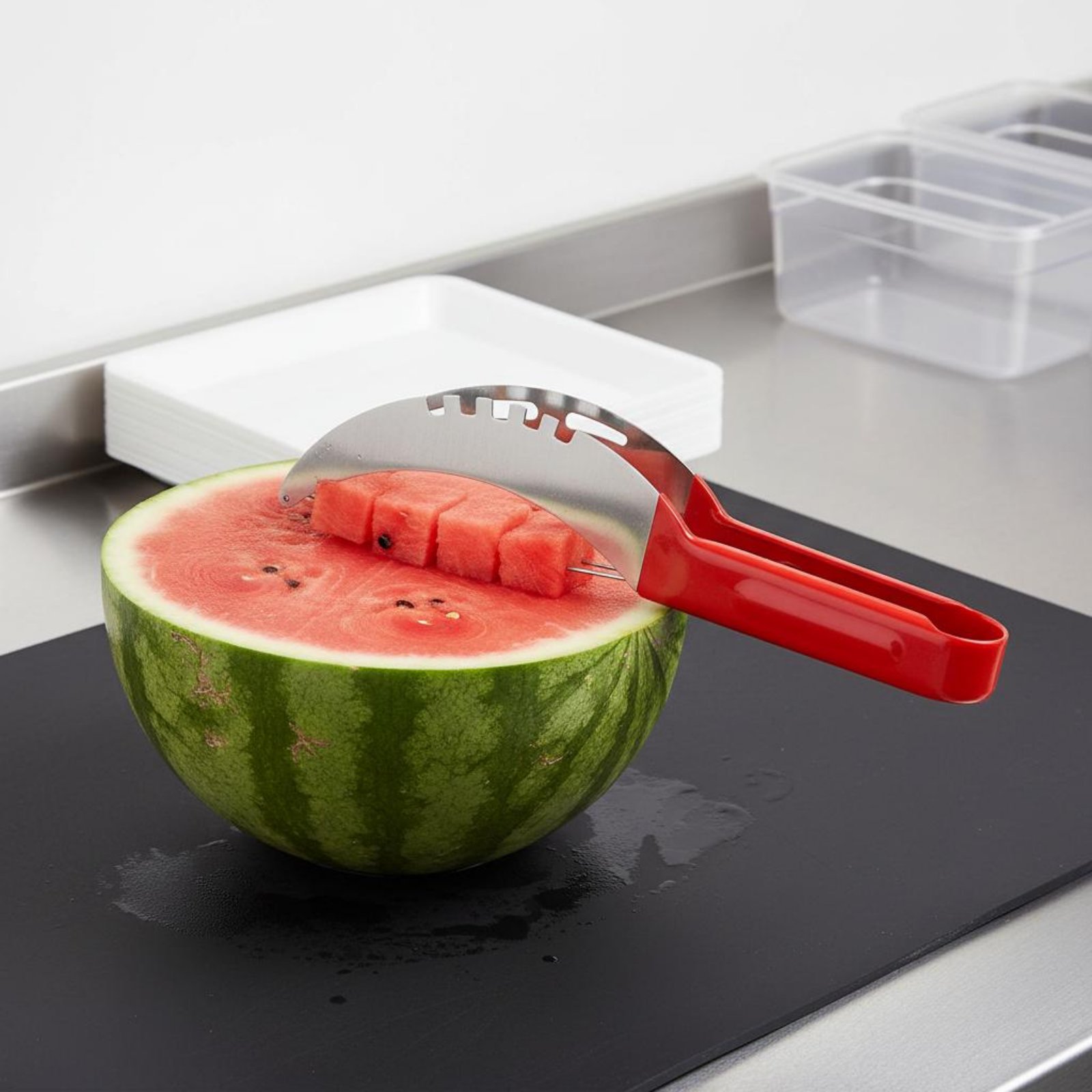 Watermelon Cube Cutter Food Gr - Kitchen Gadgets Tools recensie en prijs