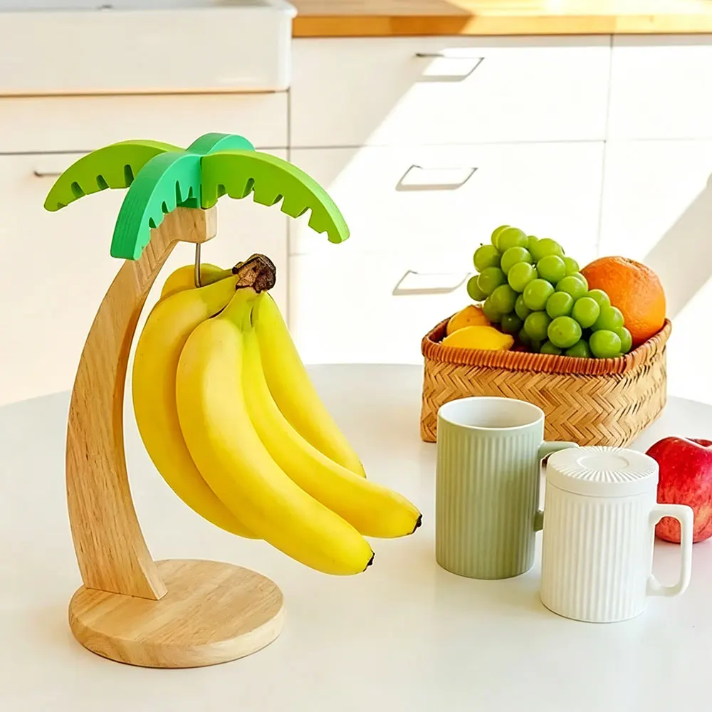 Wooden Banana Holder Stand Kee - Kitchen Gadgets Holder recensie en prijs