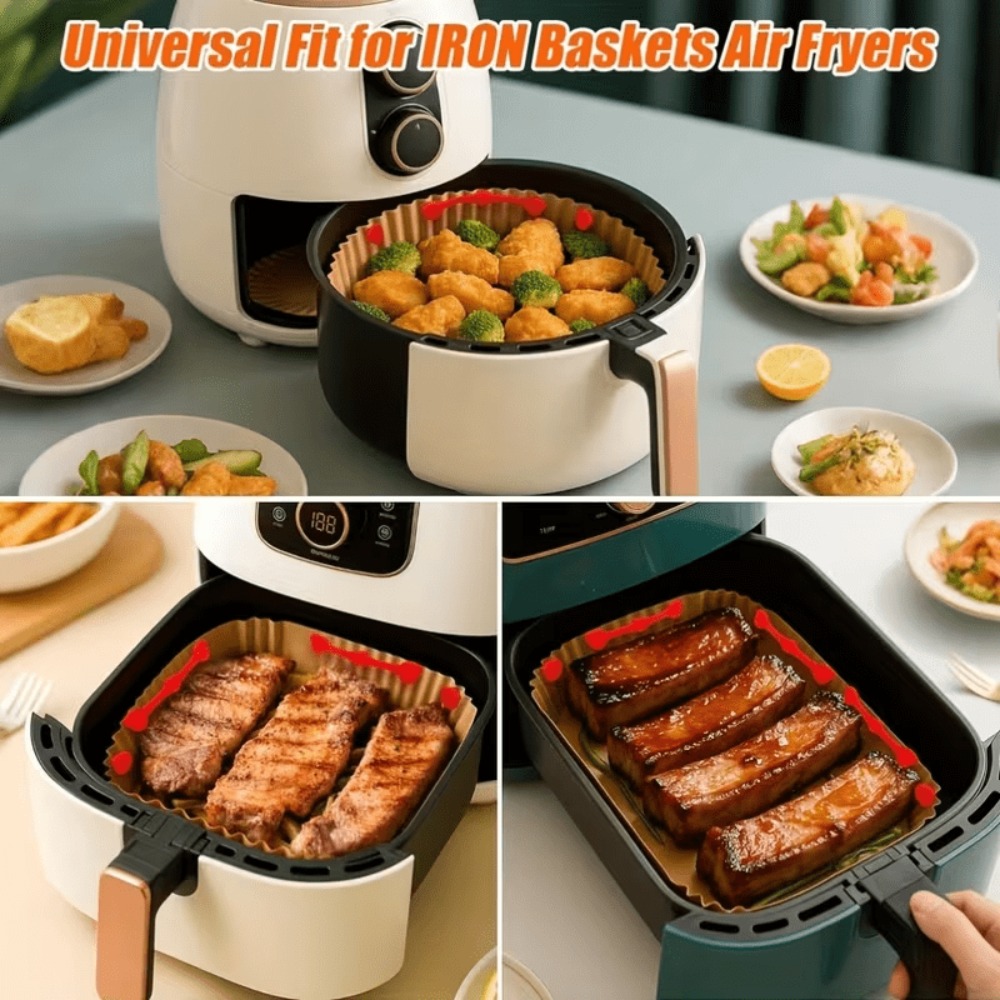 2Pcs Silicone Air Fryer Liner  - Kitchen Gadgets Holder recensie en prijs