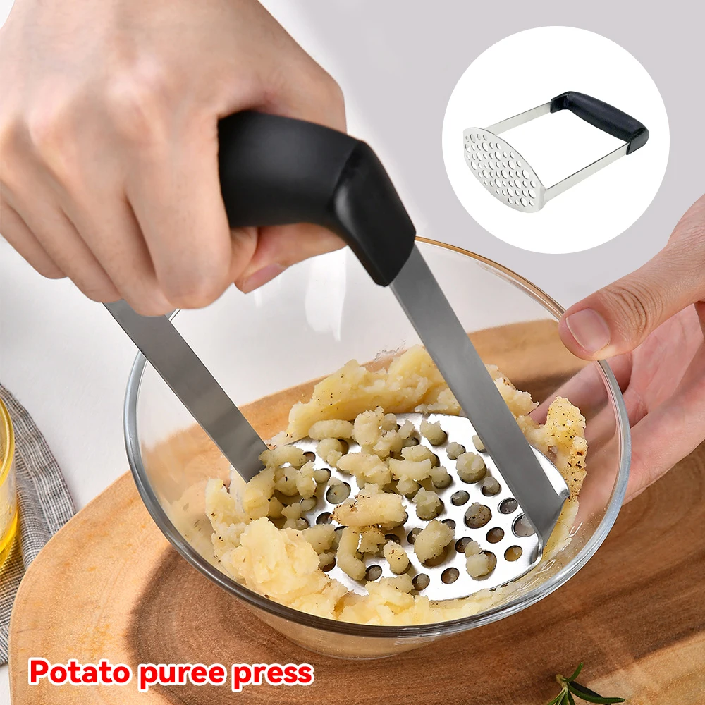 2025 New Stainless Steel Potat - Potato Masher Ricer recensie en prijs