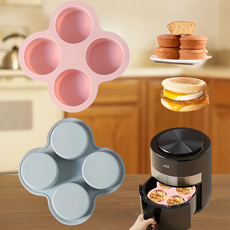 4-Cavity Silicone Baking Mold, - Quality Kitchen Gadgets recensie en prijs