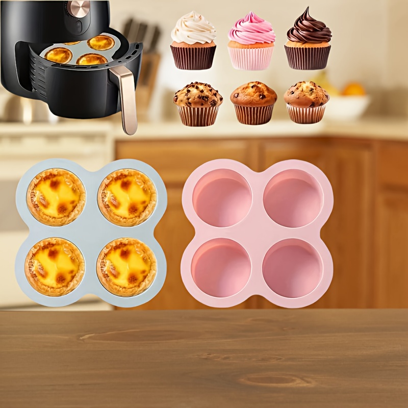 4-Cavity Silicone Baking Mold, - Quality Kitchen Gadgets recensie en prijs