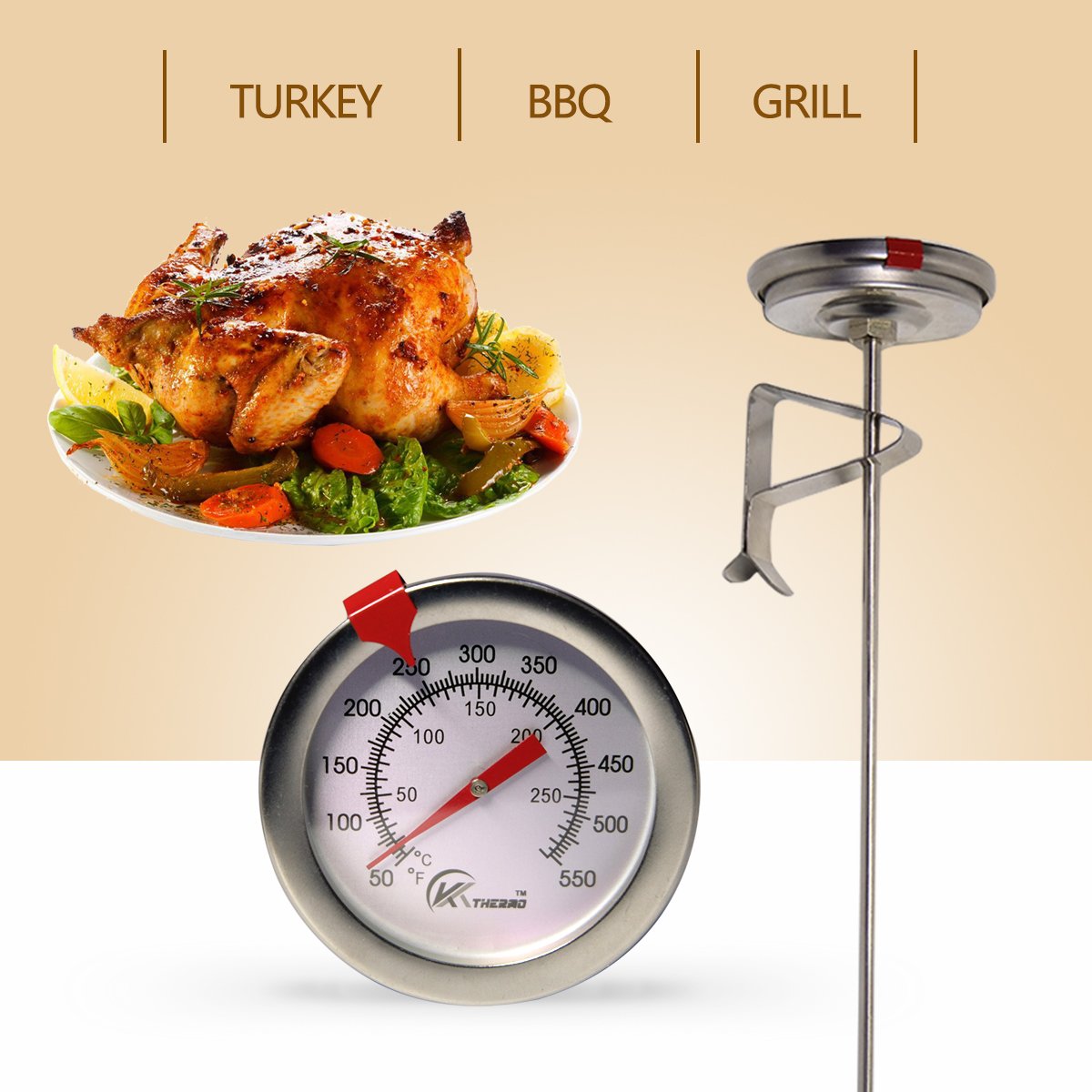 Instant Read Dial Thermometer  - Instant Read Thermometer recensie en prijs