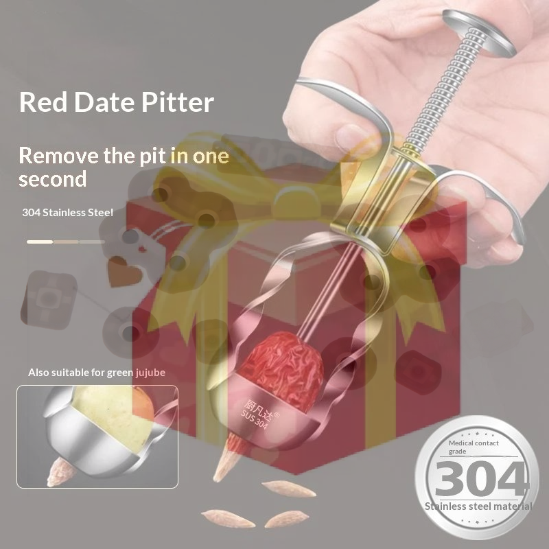 Stainless Steel Red Date Pitte - Kitchen Gadgets Tools recensie en prijs