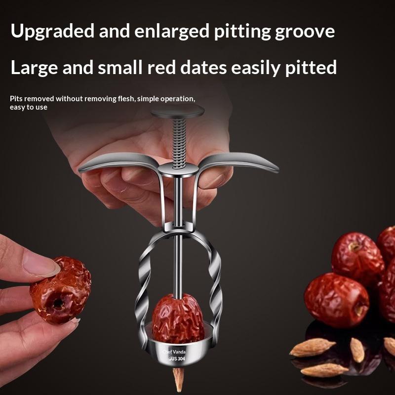 Stainless Steel Red Date Pitte - Kitchen Gadgets Tools recensie en prijs