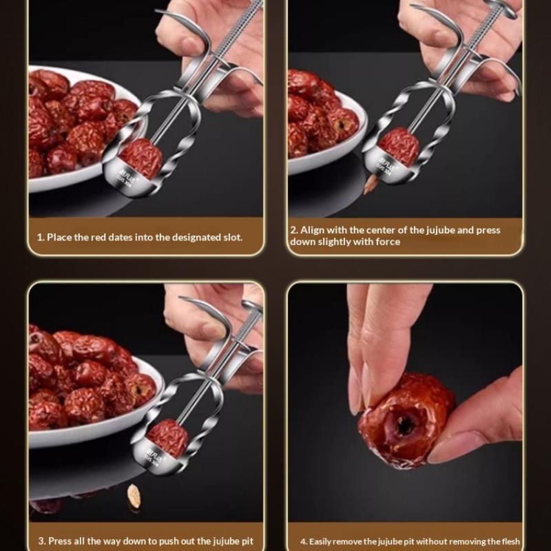 Stainless Steel Red Date Pitte - Kitchen Gadgets Tools recensie en prijs
