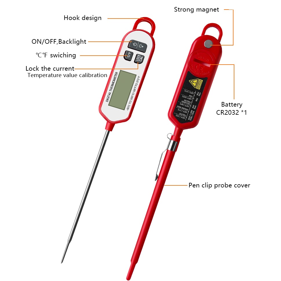 Digital Meat Thermometer  Inst - Instant Read Thermometer recensie en prijs