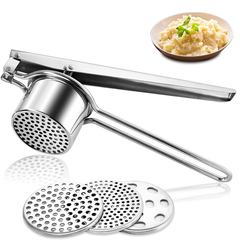LMETJMA Stainless Steel Potato - Potato Masher Ricer recensie en prijs