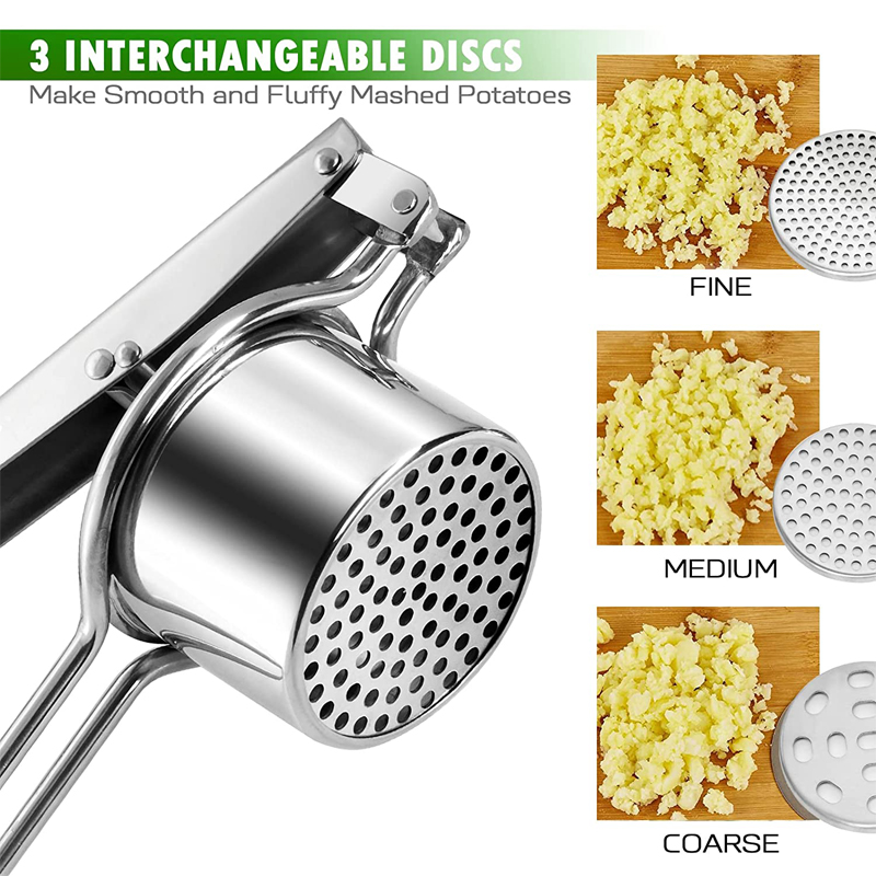 LMETJMA Stainless Steel Potato - Potato Masher Ricer recensie en prijs