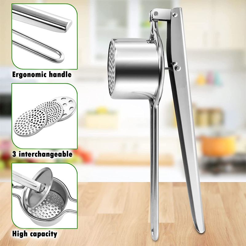 LMETJMA Stainless Steel Potato - Potato Masher Ricer recensie en prijs