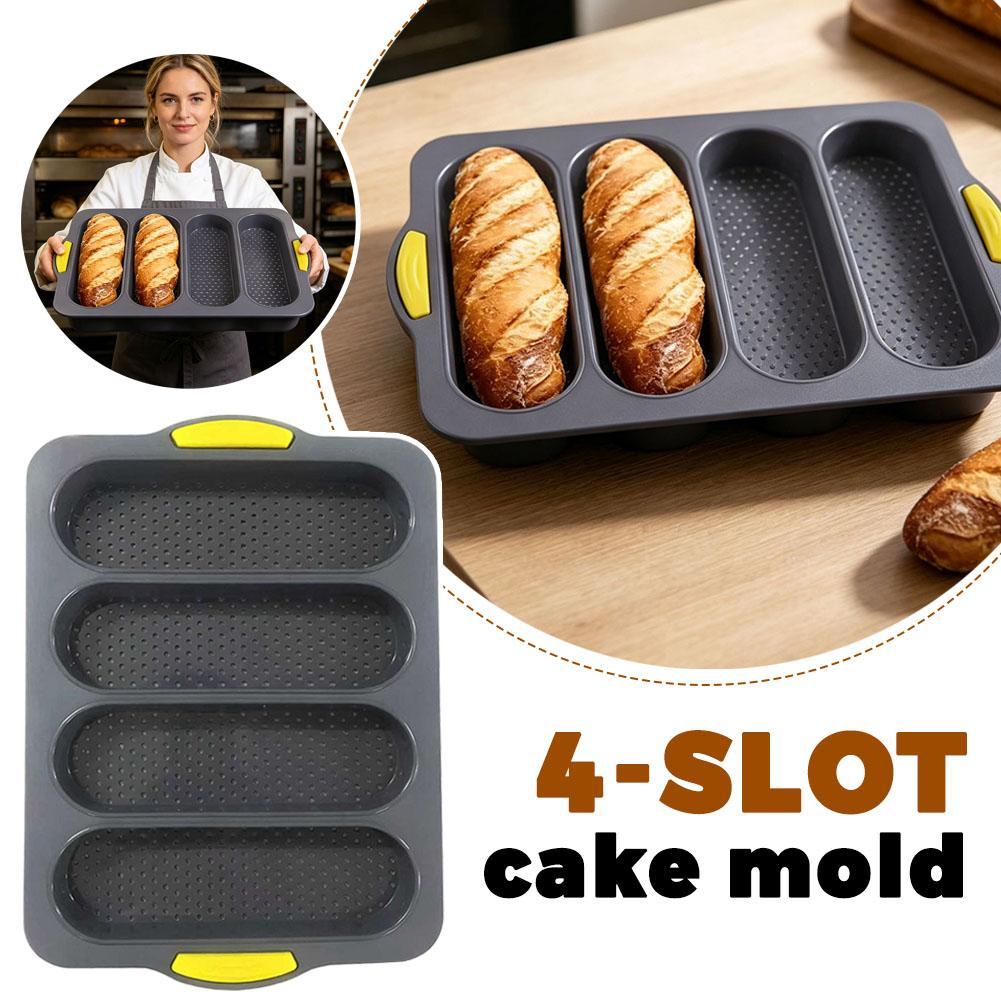 4-cavity Silicone Bread Loaf P - Quality Kitchen Gadgets recensie en prijs