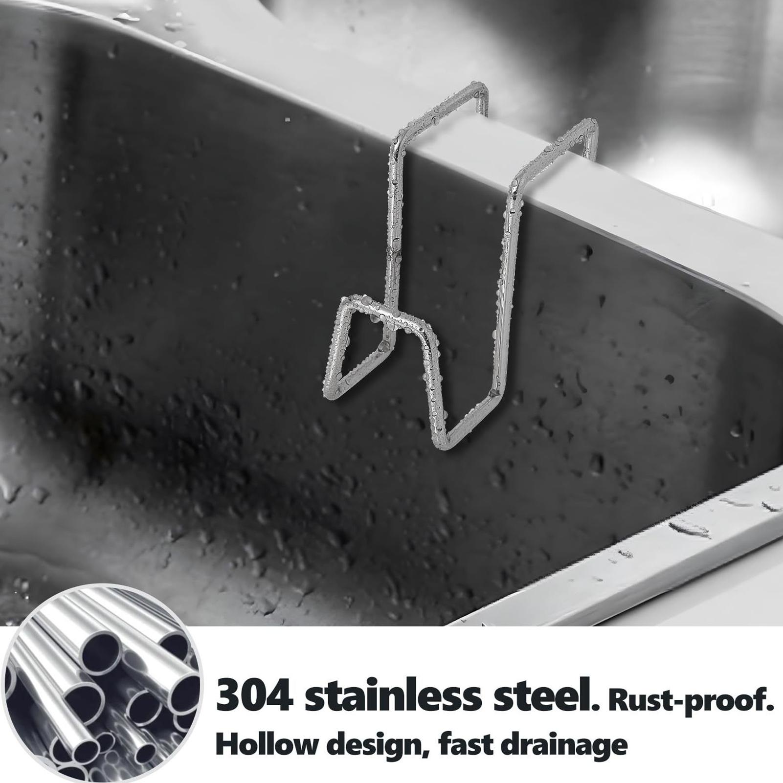 Sink Sponge Rack Double-Sink S - Kitchen Gadgets Holder recensie en prijs