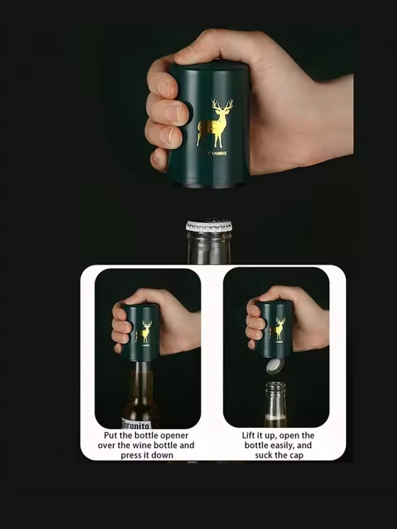 1Pcs Automatic Beer Bottle Ope - Kitchen Gadgets And Equipment recensie en prijs
