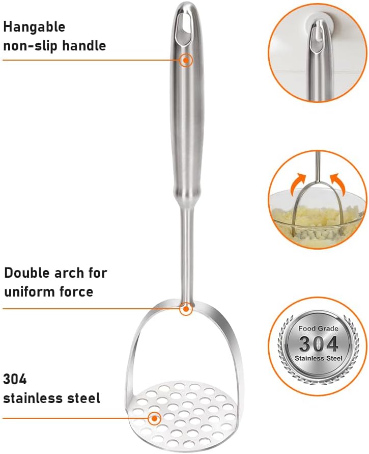 Heavy Duty Stainless Steel Pot - Potato Masher Ricer recensie en prijs