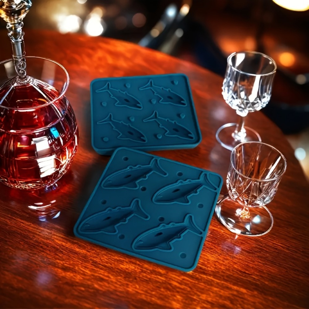 Shark Silicone Ice Cube Tray 4 - Kitchen Gadgets You Must Have recensie en prijs