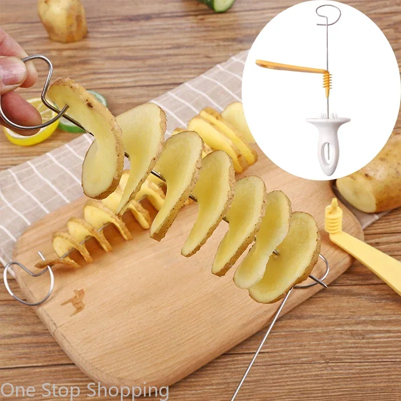 Spiralizer Chips Maker with 4  - Potato Masher Ricer recensie en prijs