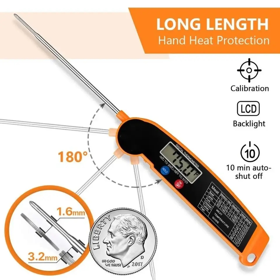 Waterproof Digital Kitchen Foo - Instant Read Thermometer recensie en prijs