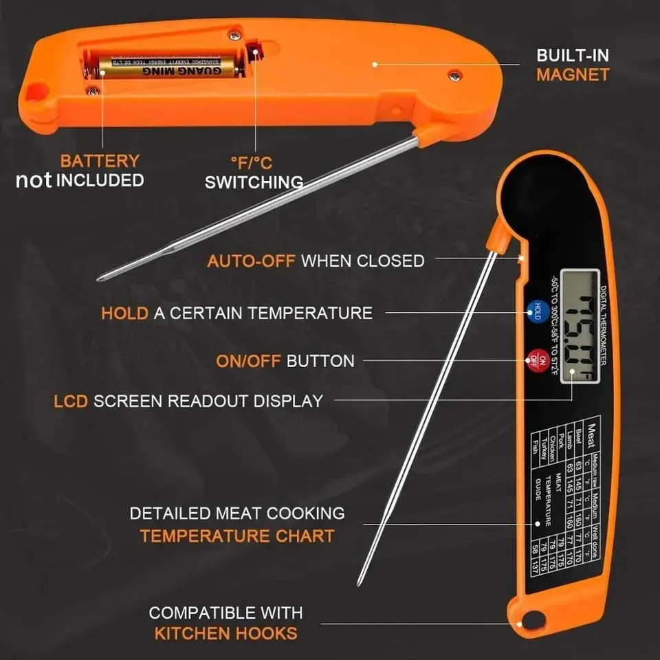 Waterproof Digital Kitchen Foo - Instant Read Thermometer recensie en prijs