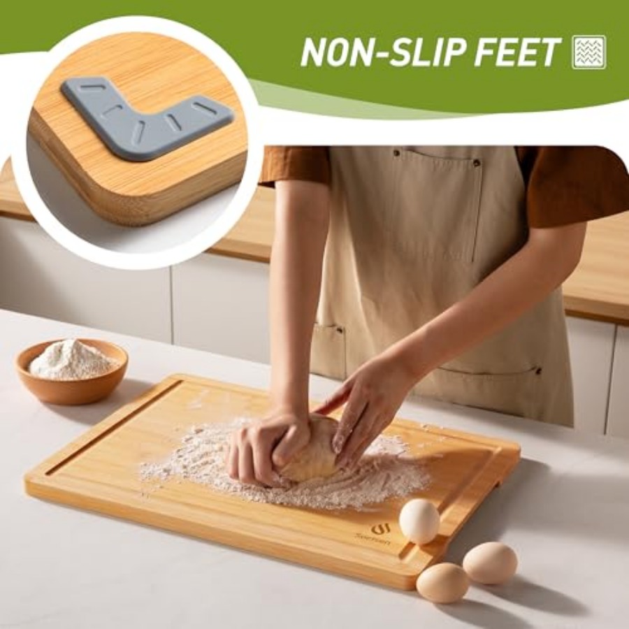 Bamboo Cutting Board Set Non S - Kitchen Gadgets You Must Have recensie en prijs