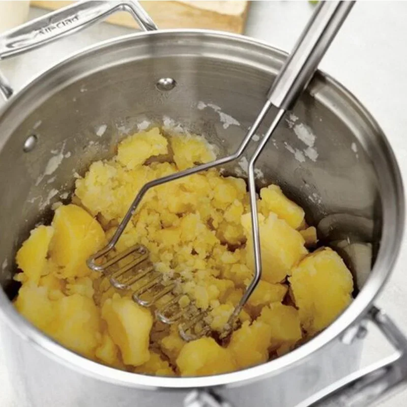 1pcs stainless steel kitchen g - Potato Masher Ricer recensie en prijs